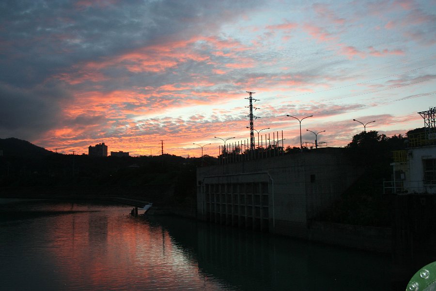 I forget which dam it is. at sunset. I think this is where I started to play with the manual settings of my camera.