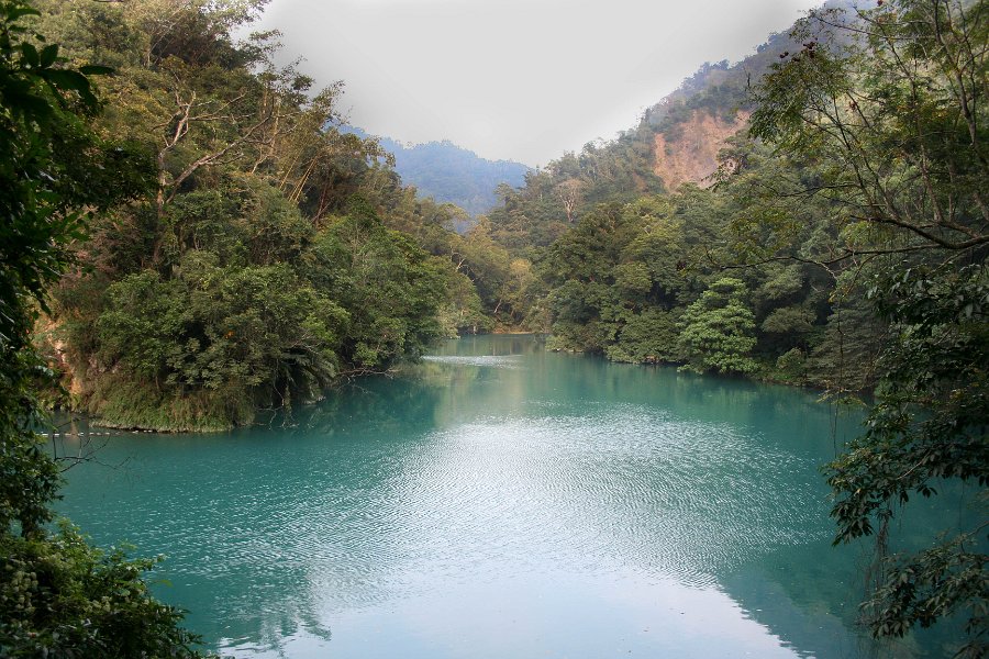 no I didn\'t photoshop the water to be that color, it\'s what it looks like. I\'m assuming minerals make the color look that way. it is mountain water in a dam